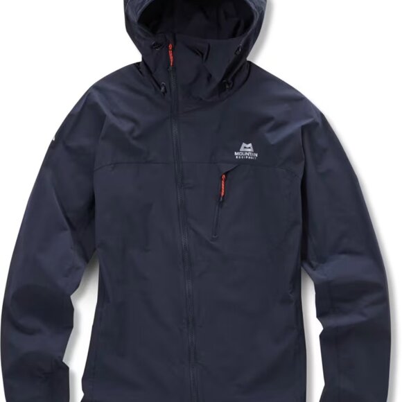 NEW MOUNTAIN EQUIPMENT Men's Squall Hooded Nylon Jacket in Cosmos Blue Size M - Picture 1 of 6